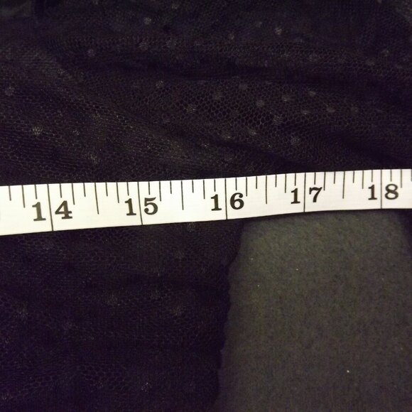 Windsor Mesh Polka Dot Crop Top - Picture 6 of 8